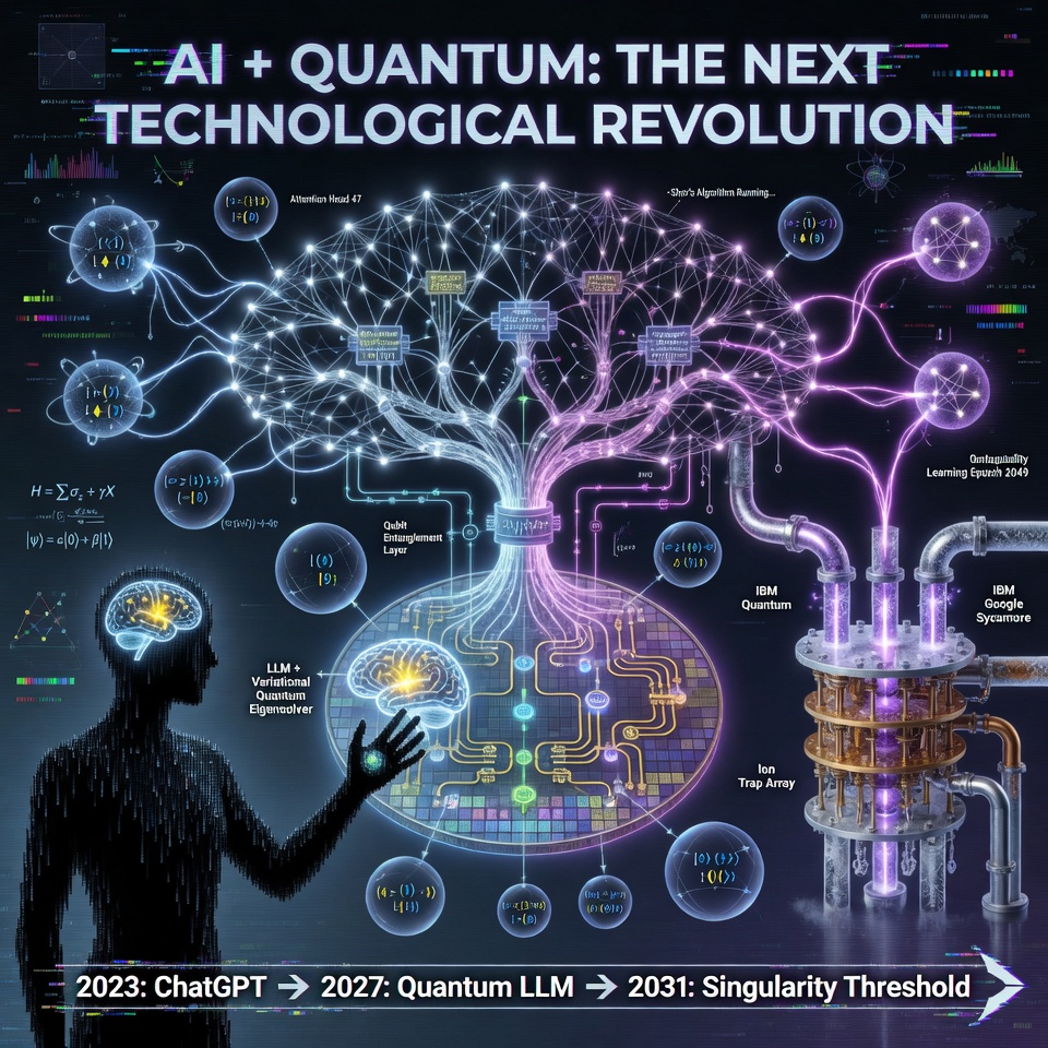 AI and Quantum Computing Merge: The Next Technological Revolution