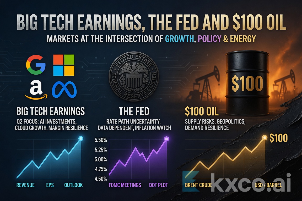 Big Tech Earnings, the Fed and $100 Oil. Trading Strategies for Every Sector