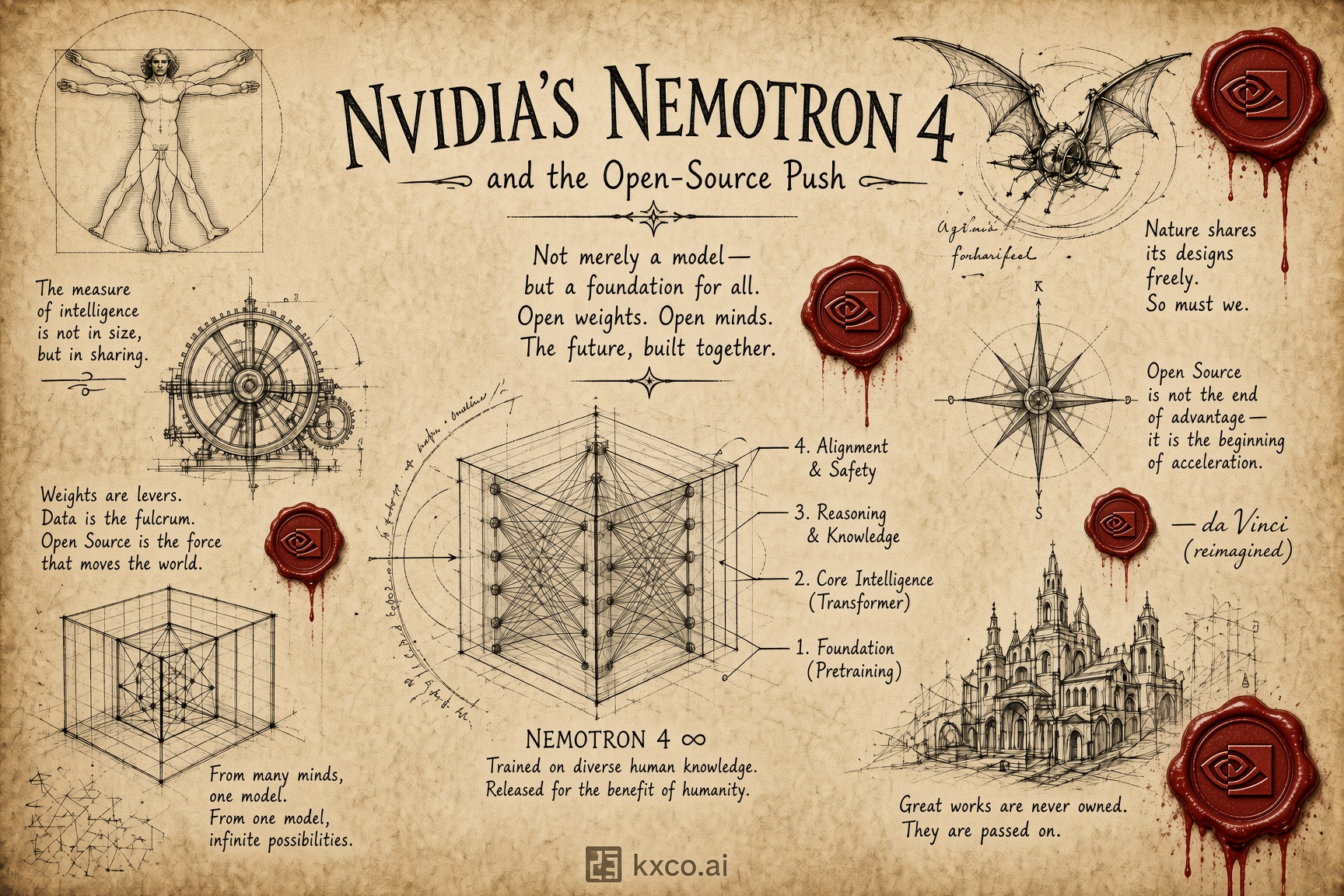 Nvidia's Nemotron 4: The Trillion-Parameter Open Model That Tightens the AI Power Map