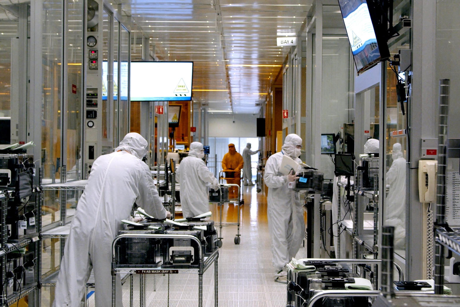 Semiconductor clean room, the kind of line Terafab is meant to become