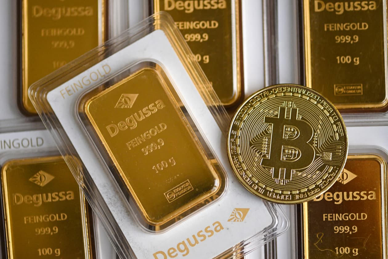 Bullion and Bitcoin, the two assets that still clear when the policy rate and the Gulf move together