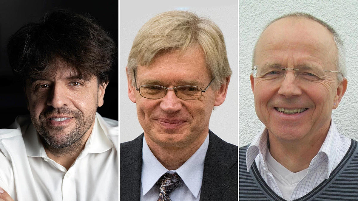 Karl Deisseroth, Peter Hegemann and Georg Nagel, the 2026 Nobel laureates in Physiology or Medicine
