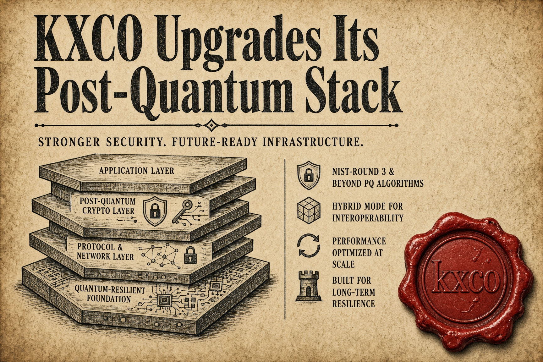 KXCO Upgrades Its Post-Quantum Stack: 3,522 NIST Test Cases, Zero Failures